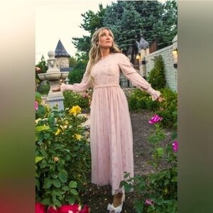 COPY - Ivy city Co last songbird pink dress